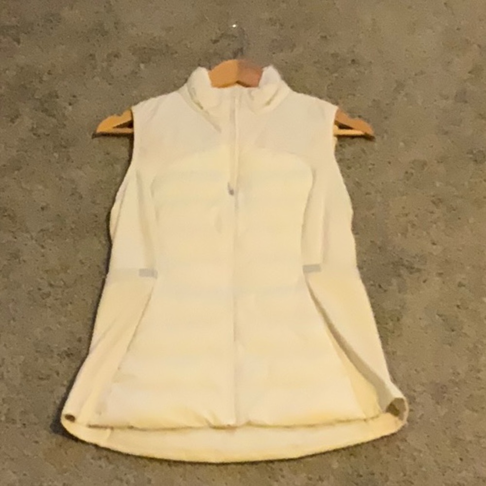Off White Slim Quilted Vest